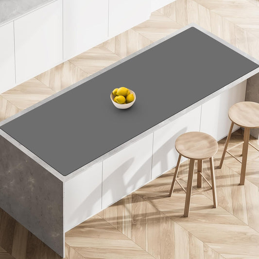Silicone Mats for Kitchen Counter, 78.7''x 23.6'' (200cmx60cm) Largest Heat Resistant Counter Mat Kitchen Island Waterproof