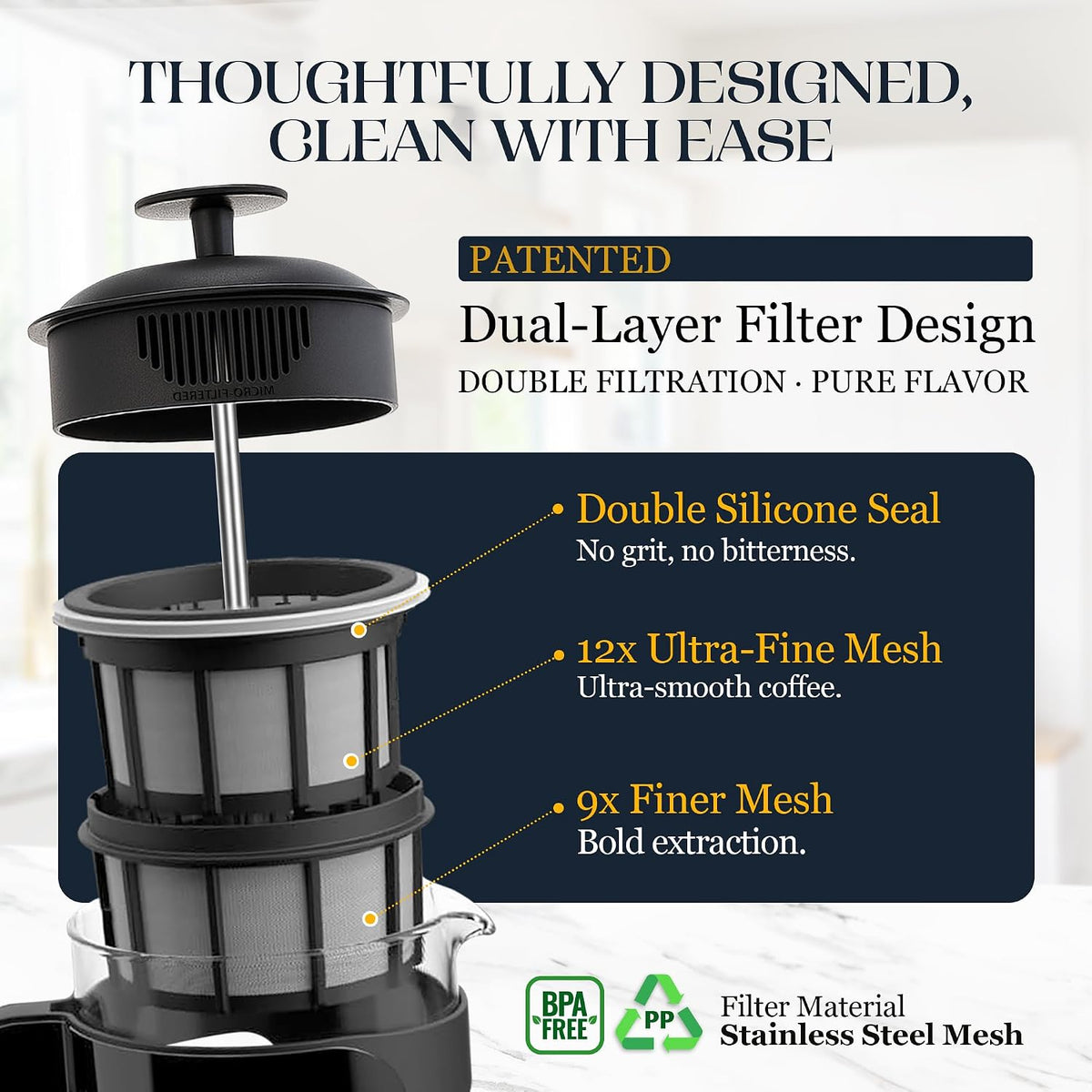 ESPRO French Press Coffee Maker