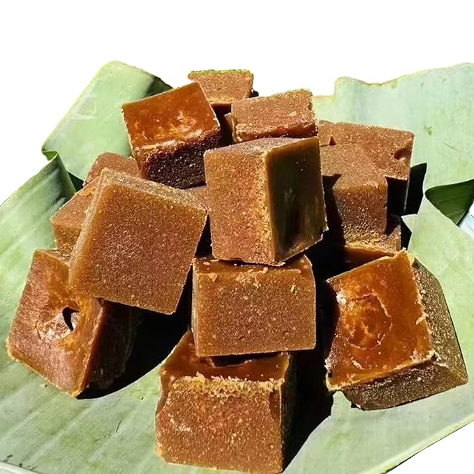 Chinese Brown Sugar Cubes (云南红糖) – 14.2oz (400g) Handmade Yunnan Dark Brown Sugar – Natural Sweetener for Tea & Coffee, Canned Packaging