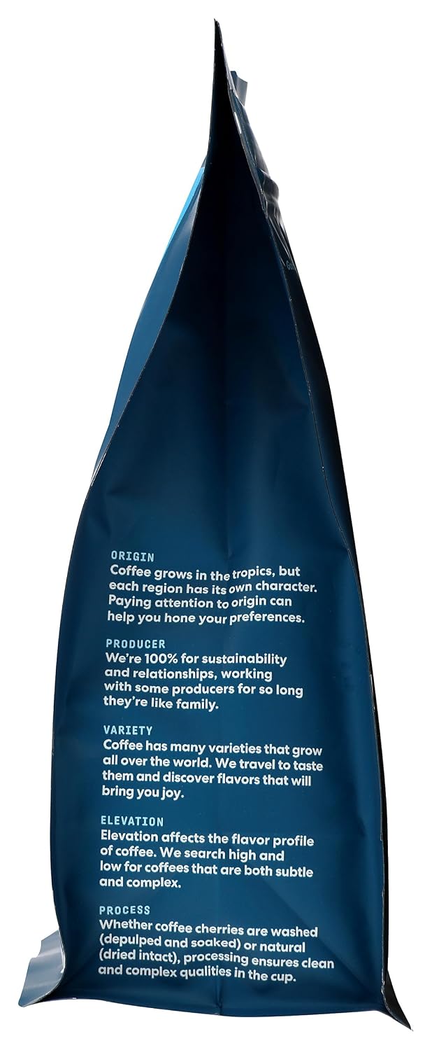 Joe Coffee Company - Nightcap Decaffeinated Whole Bean Specialty Coffee, 12 oz Bag | NYC Roaster, Rainforest Alliance Certified, Kosher, Climate-Friendly