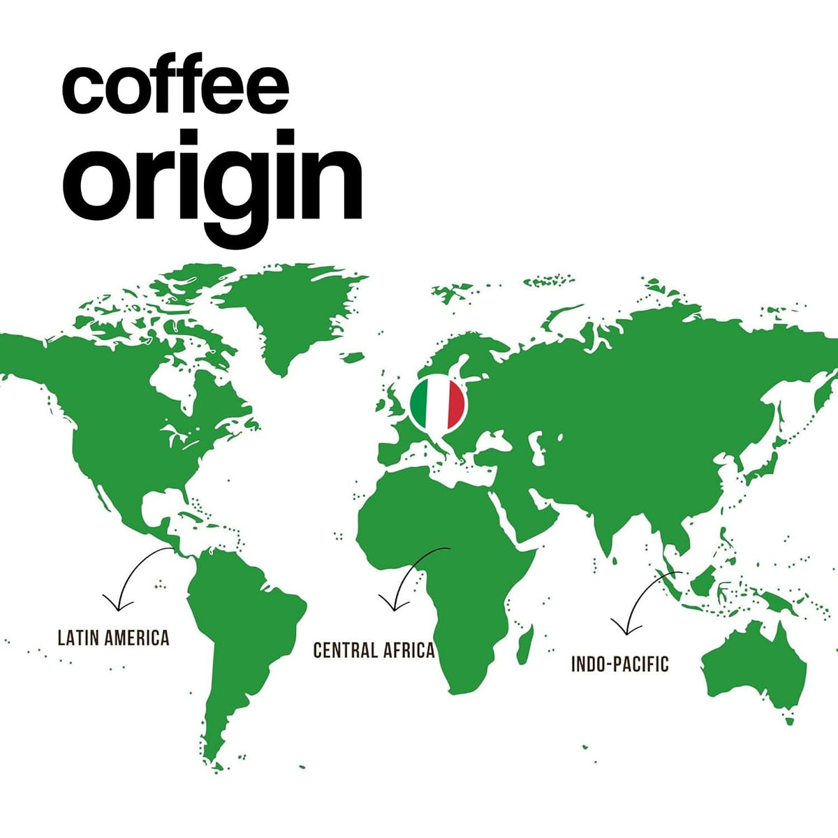 Dongio Caffe Venezia Blend Decaf Whole Bean Coffee, Medium-Dark Roast, 2.2 lb Bag, Roasted in Italy, CO2 Naturally Decaffeinated Italian Coffee Beans with Cocoa &amp; Spice Notes