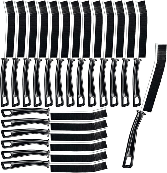 20 Pcs Crevice Cleaning Brush, Bathroom Gap Brush, Grout Cleaner Brush Hard Bristle Crevice Cleaning Brush,Clean The Dead