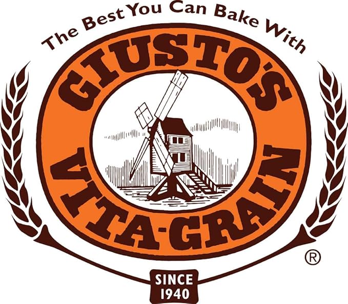 Giusto's Vita-Grain High Performer High Protein Unbleached Bread Flour, 25lb Bag