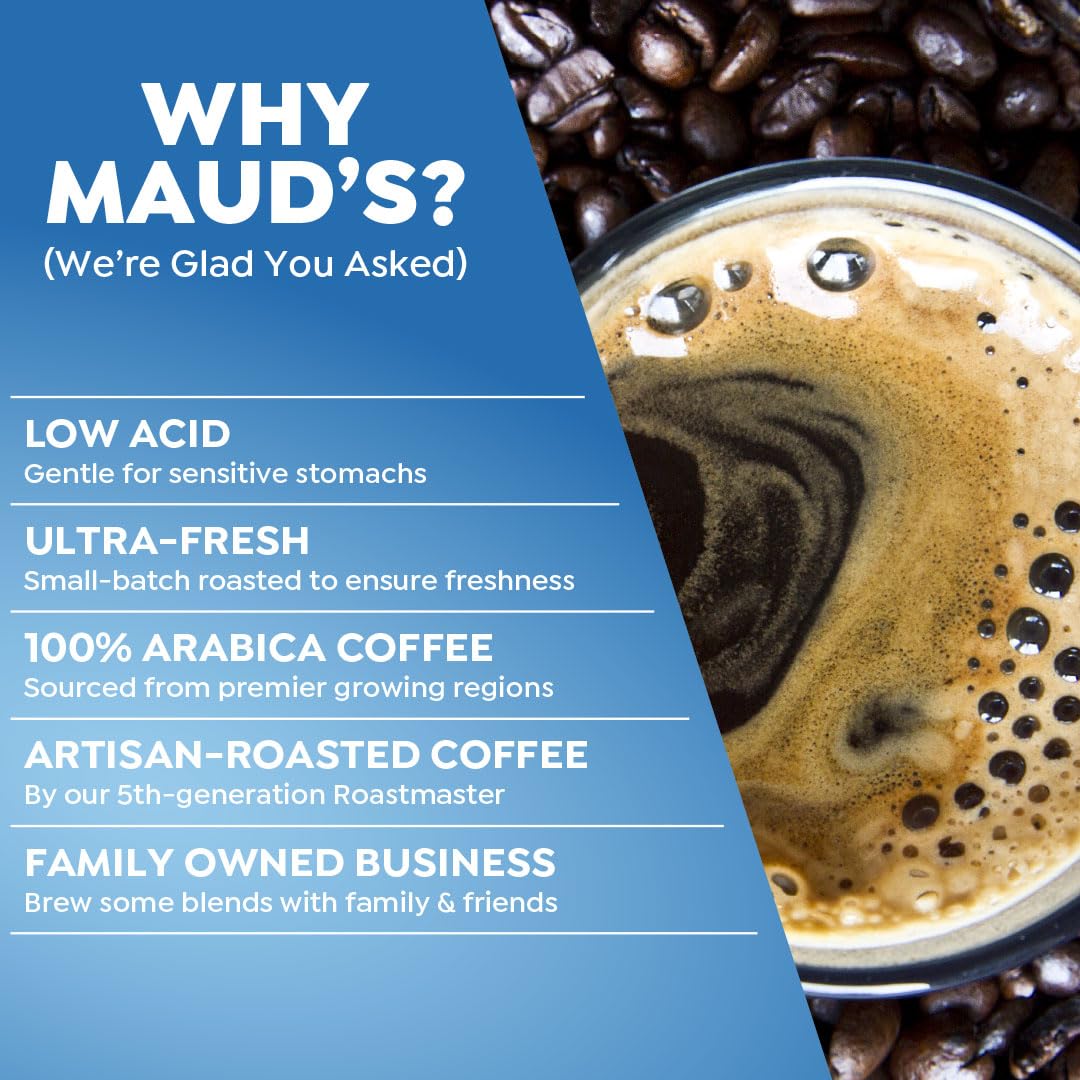 Maud's French Vanilla Medium Roast Coffee Pods, 100ct