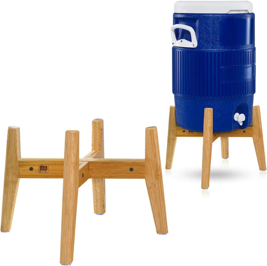 ZPirates 5 Gallon Water Dispenser Stand - Use to Hold Dispensers Jugs Bottles Jars and Ceramic Crocks, Holds 3 to 5-Gal