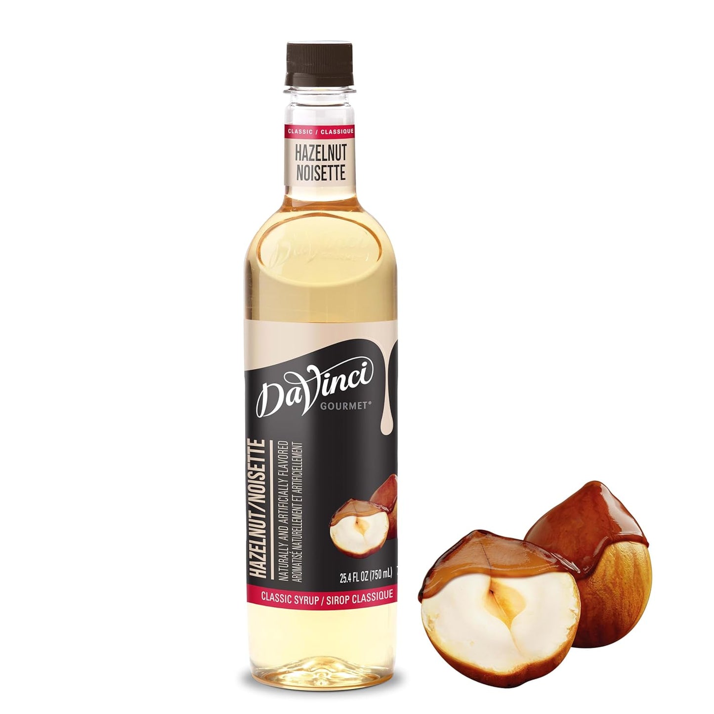 DaVinci Gourmet Classic Original Hazelnut Syrup, 25.4 Fluid Ounces