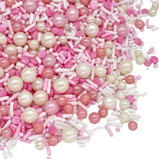 Manvscakes, Valentines, pink and purple sprinkles, cake sprinkles, sprinkles mix, cookie sprinkles, princess cake, cupcake
