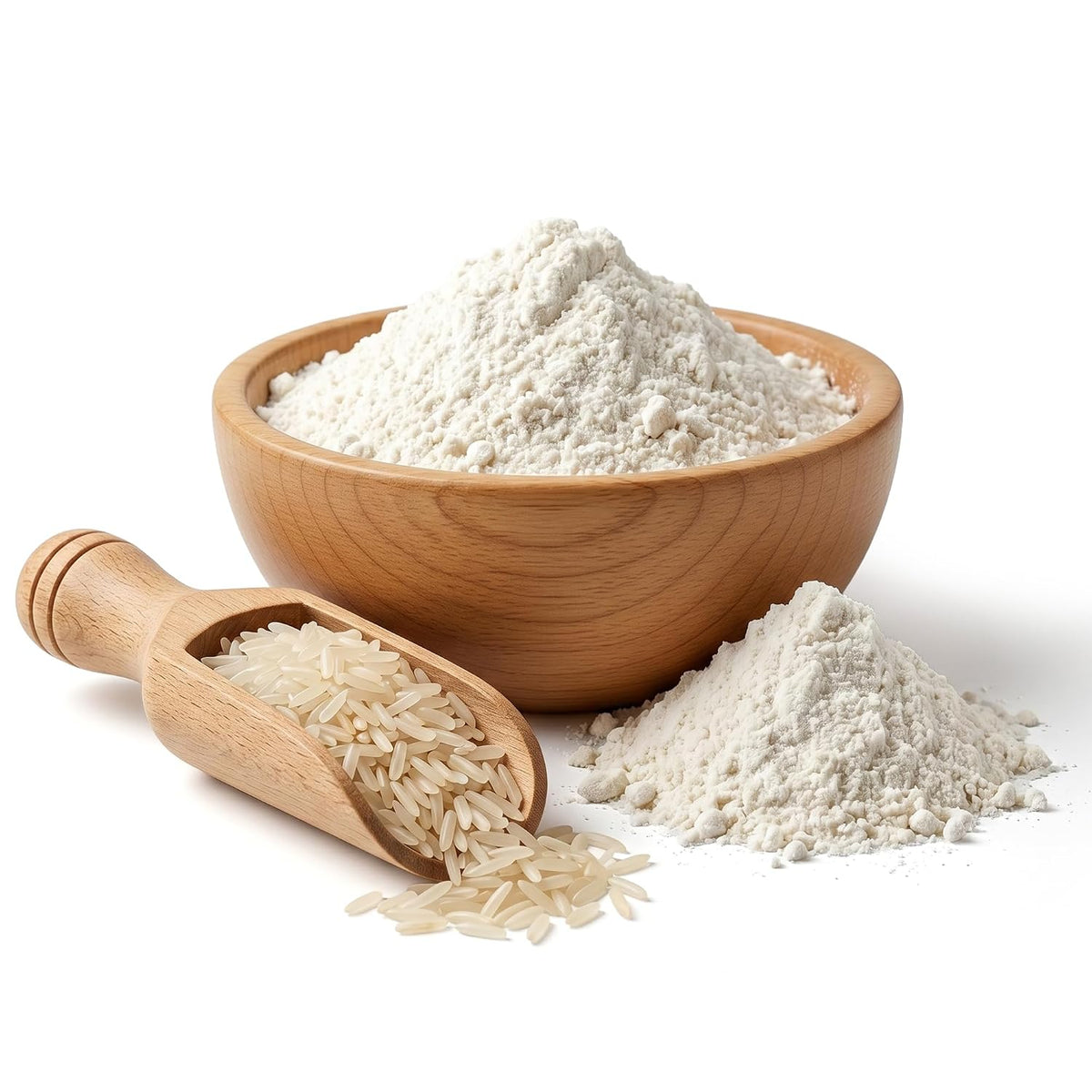 NY Spice Shop Rice Flour - 3 Pound All Natural White Rice Flour for Sourdough Bread - White Rice Grain Flour for Baking