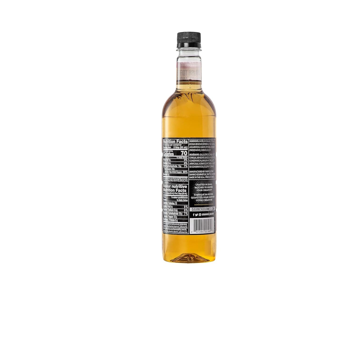 DaVinci Gourmet Classic English Toffee Syrup, 25.4 Fluid Ounces (Pack of 4)