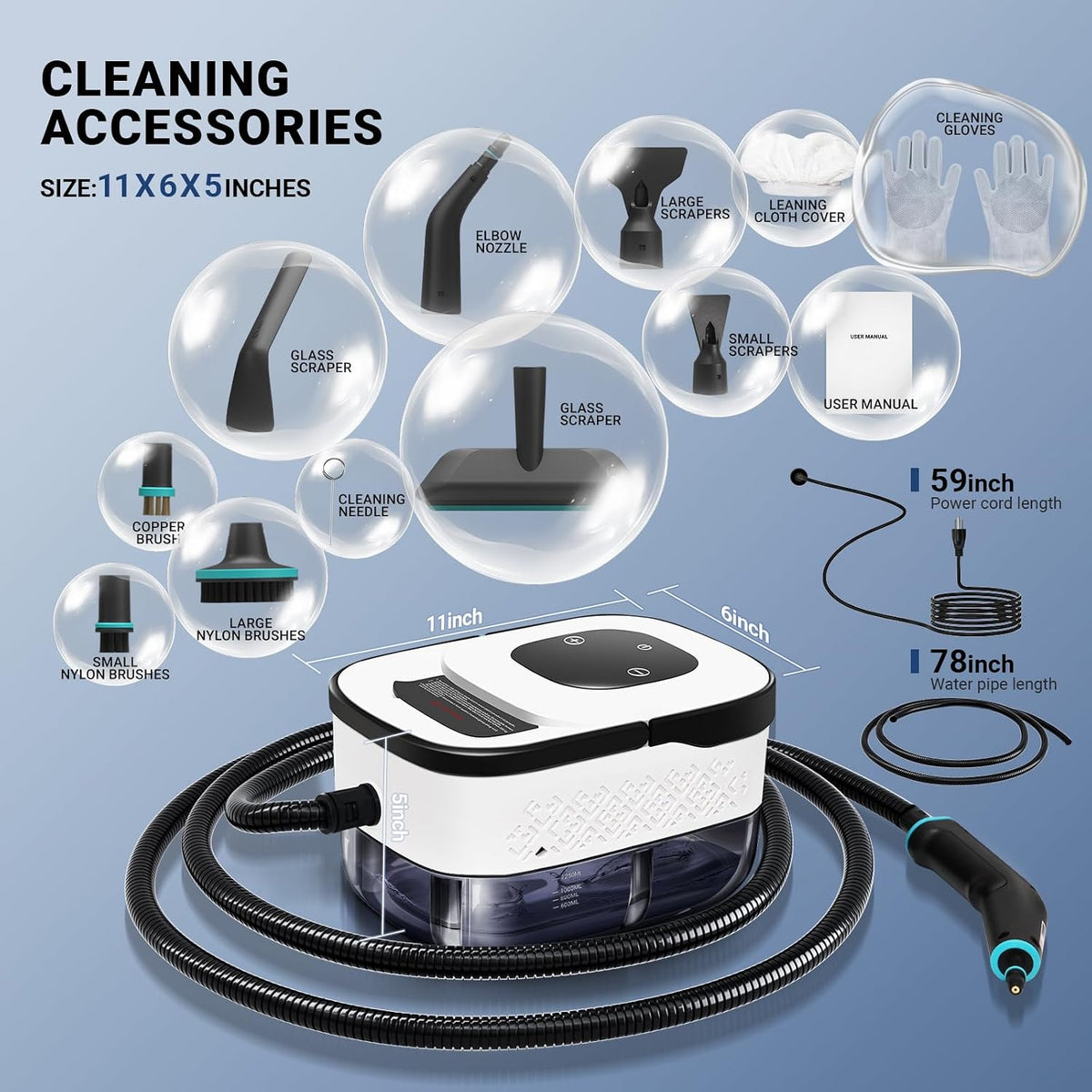 Heapsion Steam Cleaner