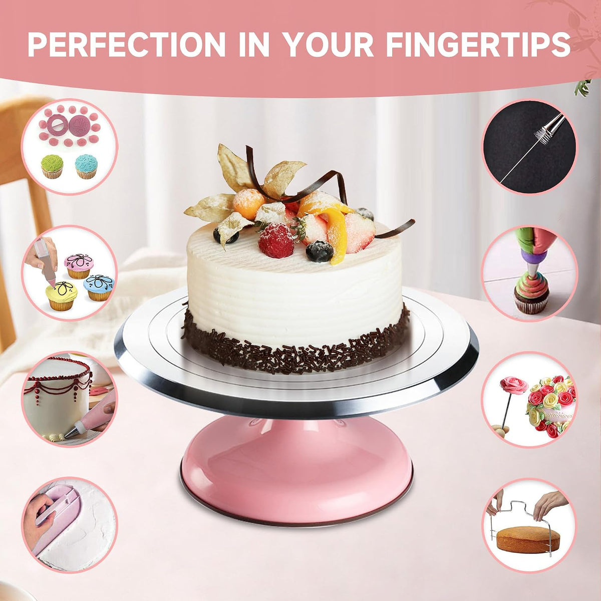 Cake Decorating Supplies Kit Set of 138pcs