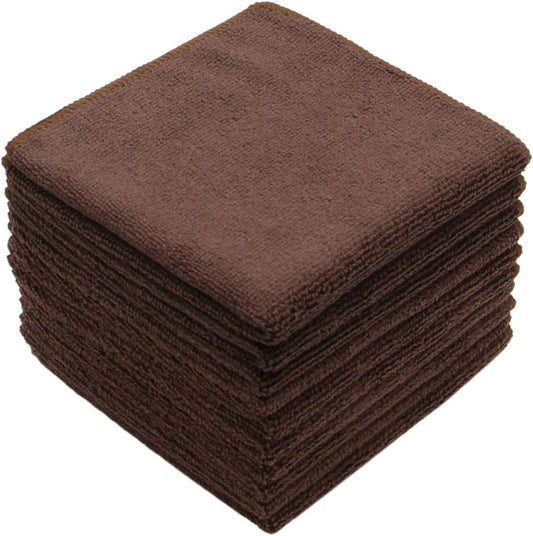 Microfiber Dish Cloths Fast Drying Kitchen Cleaning Cloth Dish Rags Dust Cloths Ultra Absorbent Lint Free Washcloths 12inch