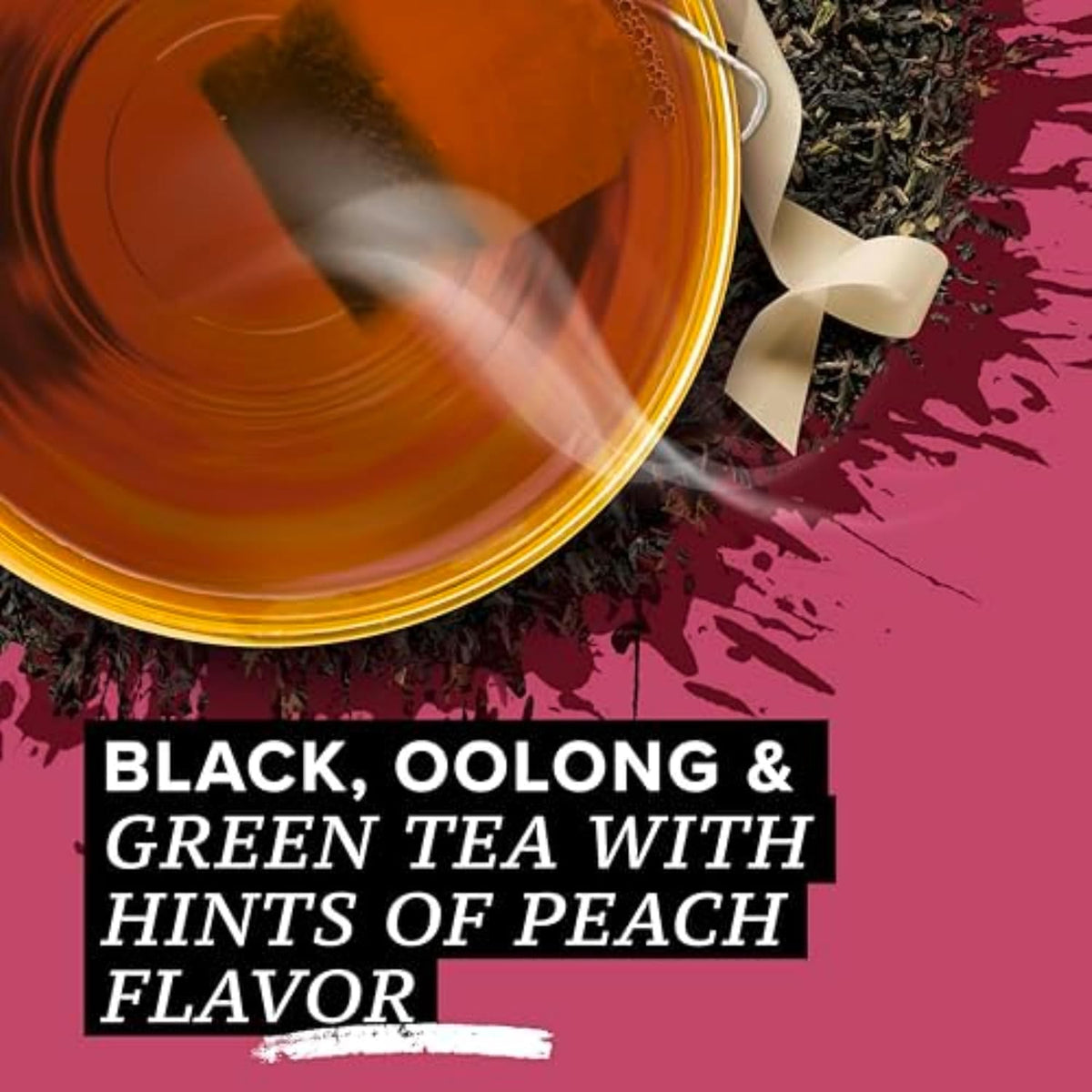 TAZO Joy Limited Edition Seasonal Blend of Black, Oolong &amp; Green Tea with Hints of Peach, 120 Total Bags (20ct - Pack of 6)