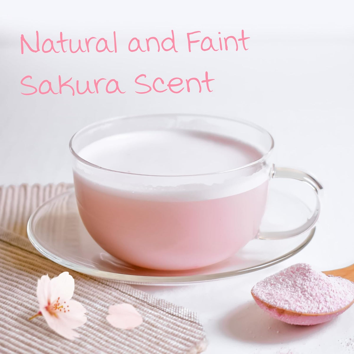 YAMASAN KYOTO UJI Japanese Sakura Latte Powder Cherry Blossom Mix 3.5oz