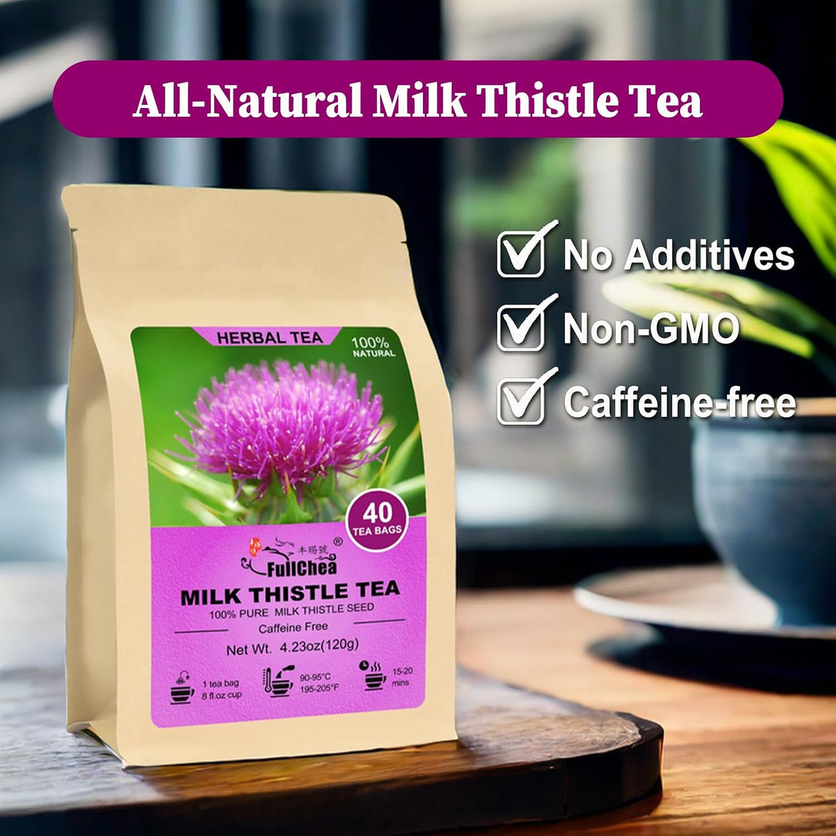 FullChea - Milk Thistle Tea Bags