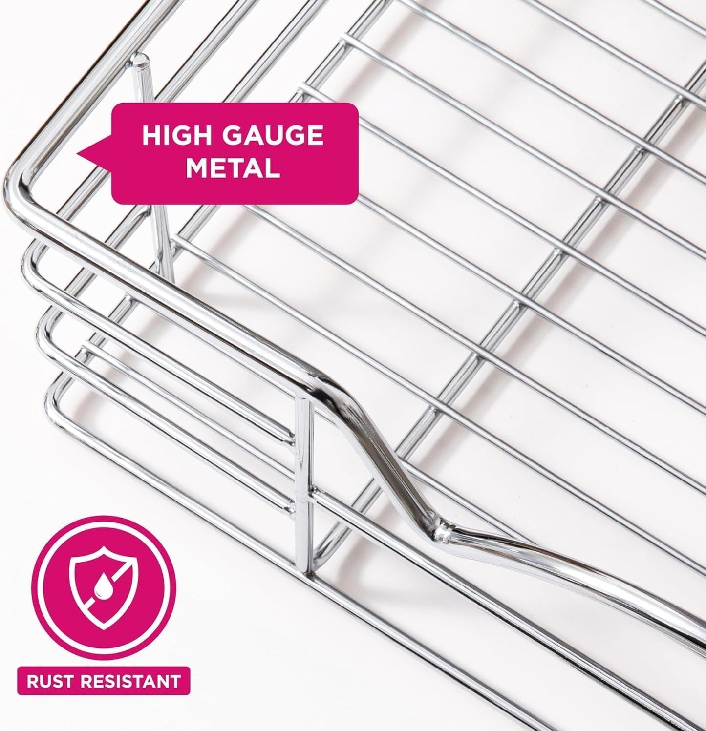 HOLDN’ STORAGE Pull Out Cabinet Organizer, Pantry Drawer, 20"W x 21"D x 5"H