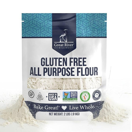 Great River Milling Gluten Free All Purpose Flour | Made from All Purpose Gluten Free Baking Alternative Ingredients |
