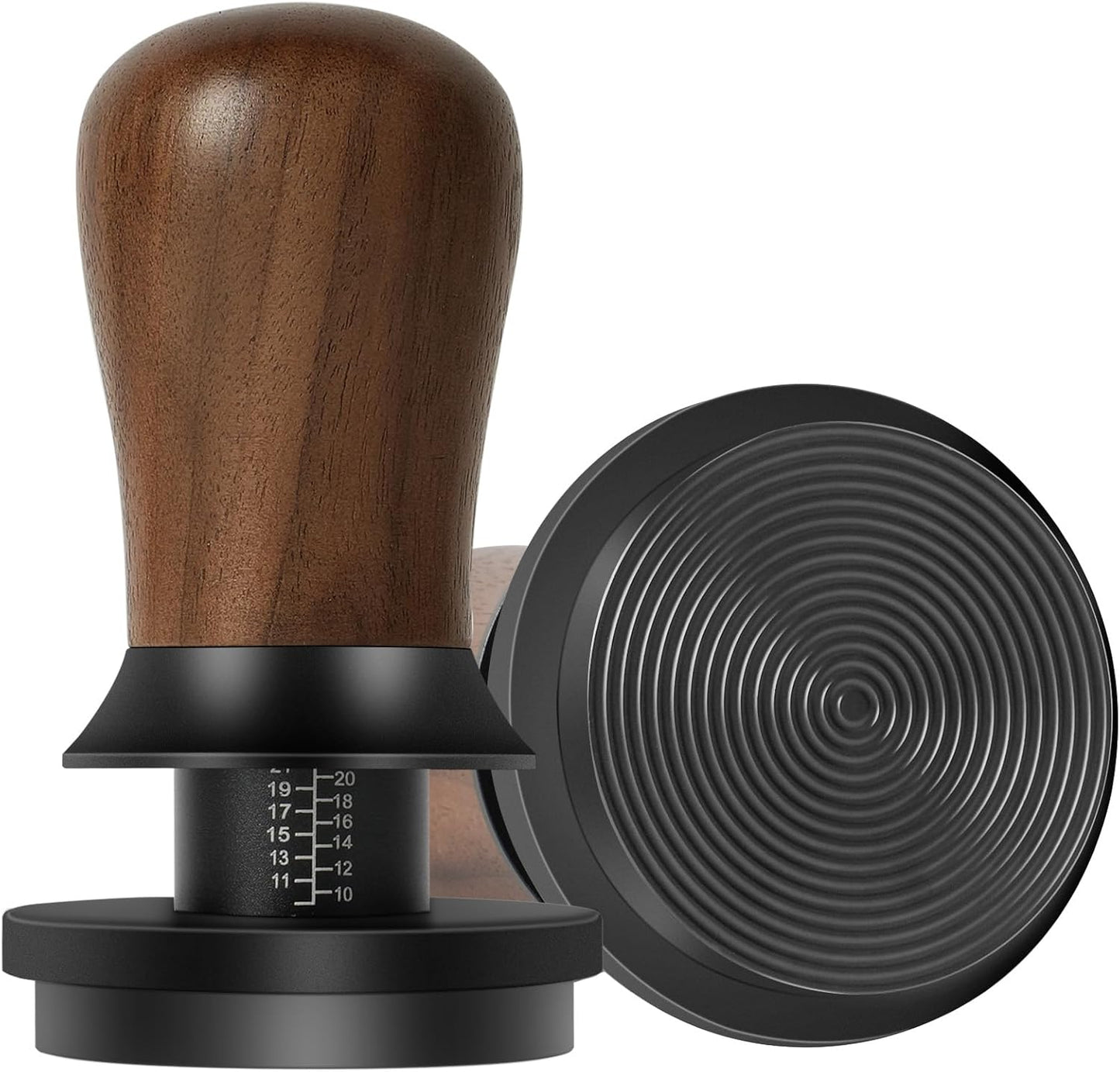 PUSEE 58.5mm Espresso Coffee Tamper - Premium Barista Coffee Tamper, 30lb Calibrated Double Spring T