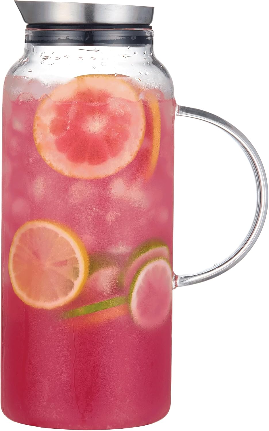 Purefold 68 Ounces Glass Pitcher with Lid