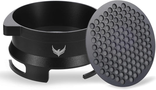 54mm Dosing Funnel and Puck Screen Set Compatible with Breville Barista Express, Barista Pro, Barista Touch Grinder Trigger Portafilter Funnel and Filter