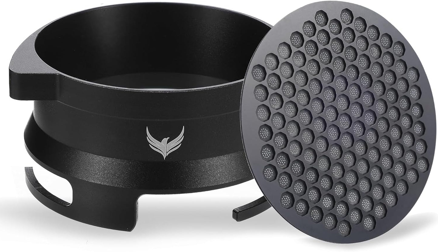54mm Breville Portafilter Attachment Set Includes The Dosing Funnel and 3pcs Puck Screen, Complete Espresso Tool Kit - Grinder Trigger Portafilter Funnel, 54mm Puck Filter
