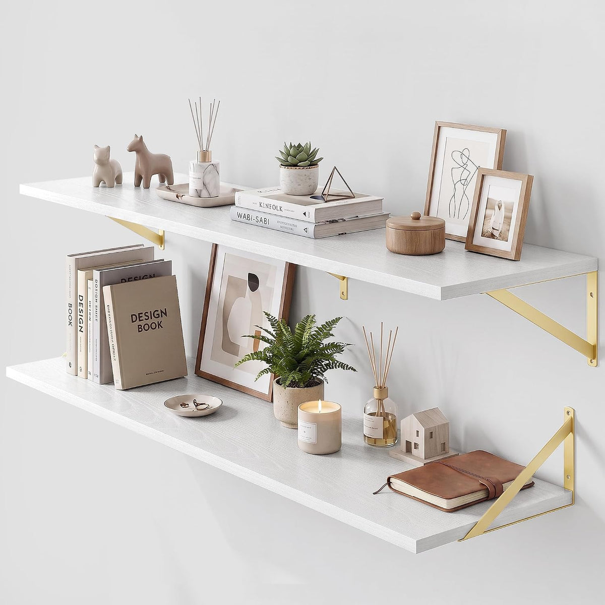 Dreamland Wall Mounted Floating Shelves Set of 2