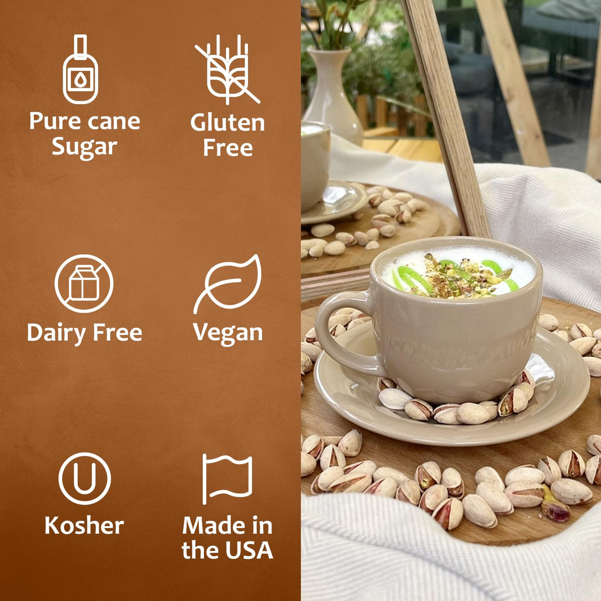 Syruvia Pistachio Syrup