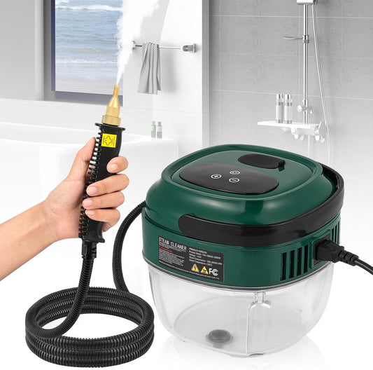 Moongiantgo Handheld Steam Cleaner 2500W High Pressure 1.5L Steamer for Cleaning, Portable Steam Cleaner for Home Kitchen