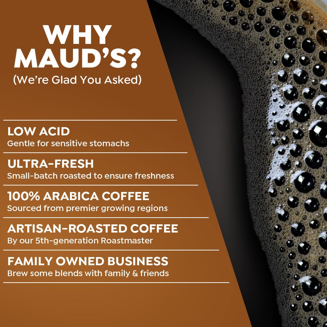 Maud's Sweet Hazelnut Flavored Coffee Pods, 100ct
