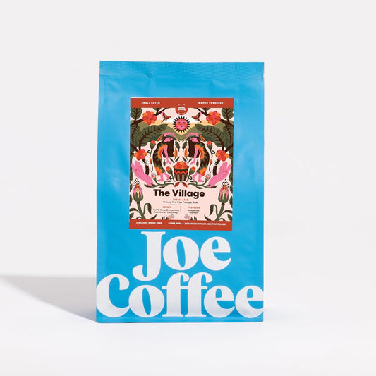 Joe Coffee Company - The Village Whole Bean Specialty Coffee, 12 oz Bag | Women-Produced, NYC Roaster, Rainforest Alliance