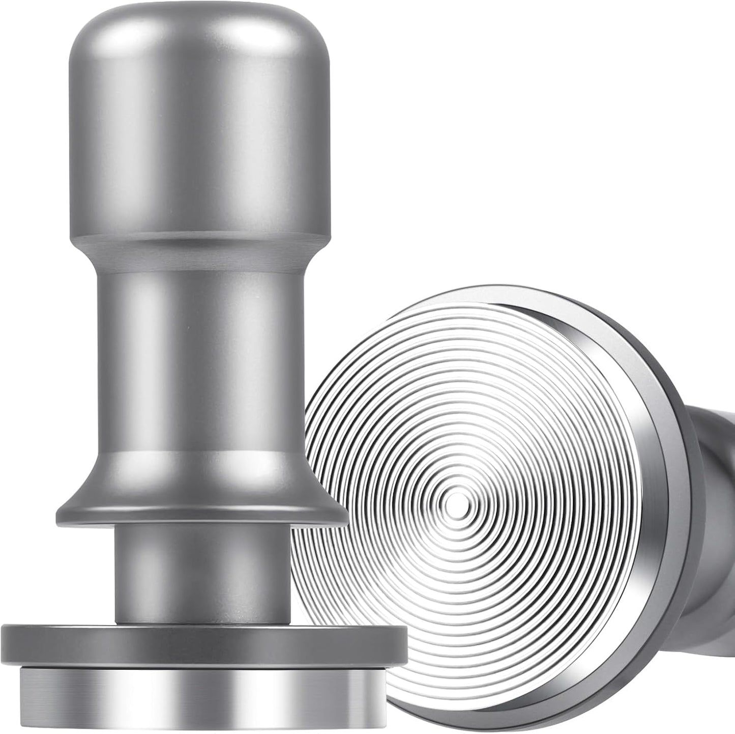 PUSEE 53mm Espresso Coffee Tamper,Premium 30lb Calibrated Espresso Tamper Upgrade Coffee Tamper with Spring Loaded, Stainless Steel Ground Tamper for Barista Home Coffee Espresso Accessories