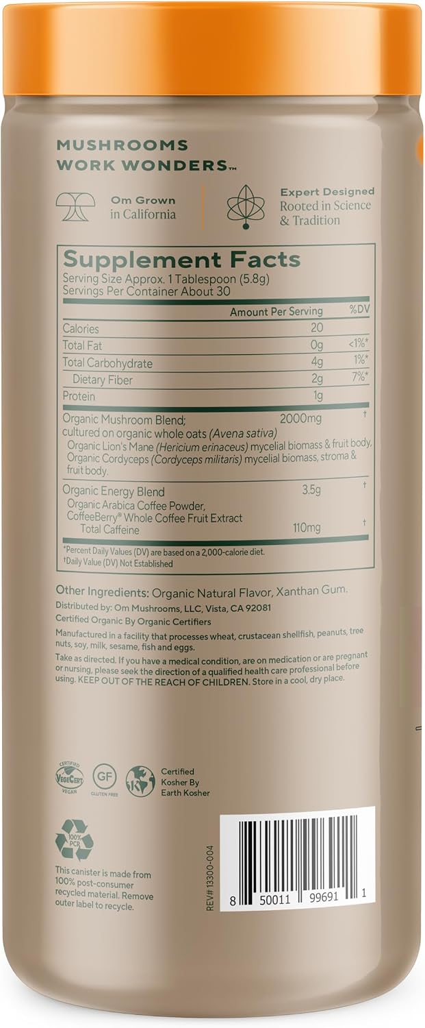 OM MUSHROOM SUPERFOOD Coffee Latte Blend