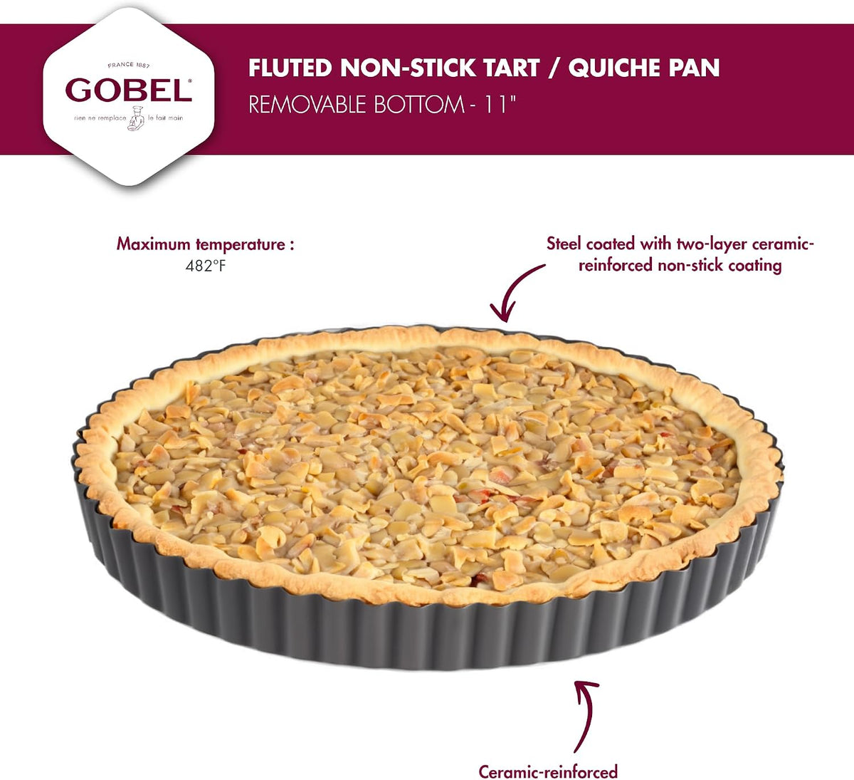 Gobel - Fluted Tart & Quiche Pan