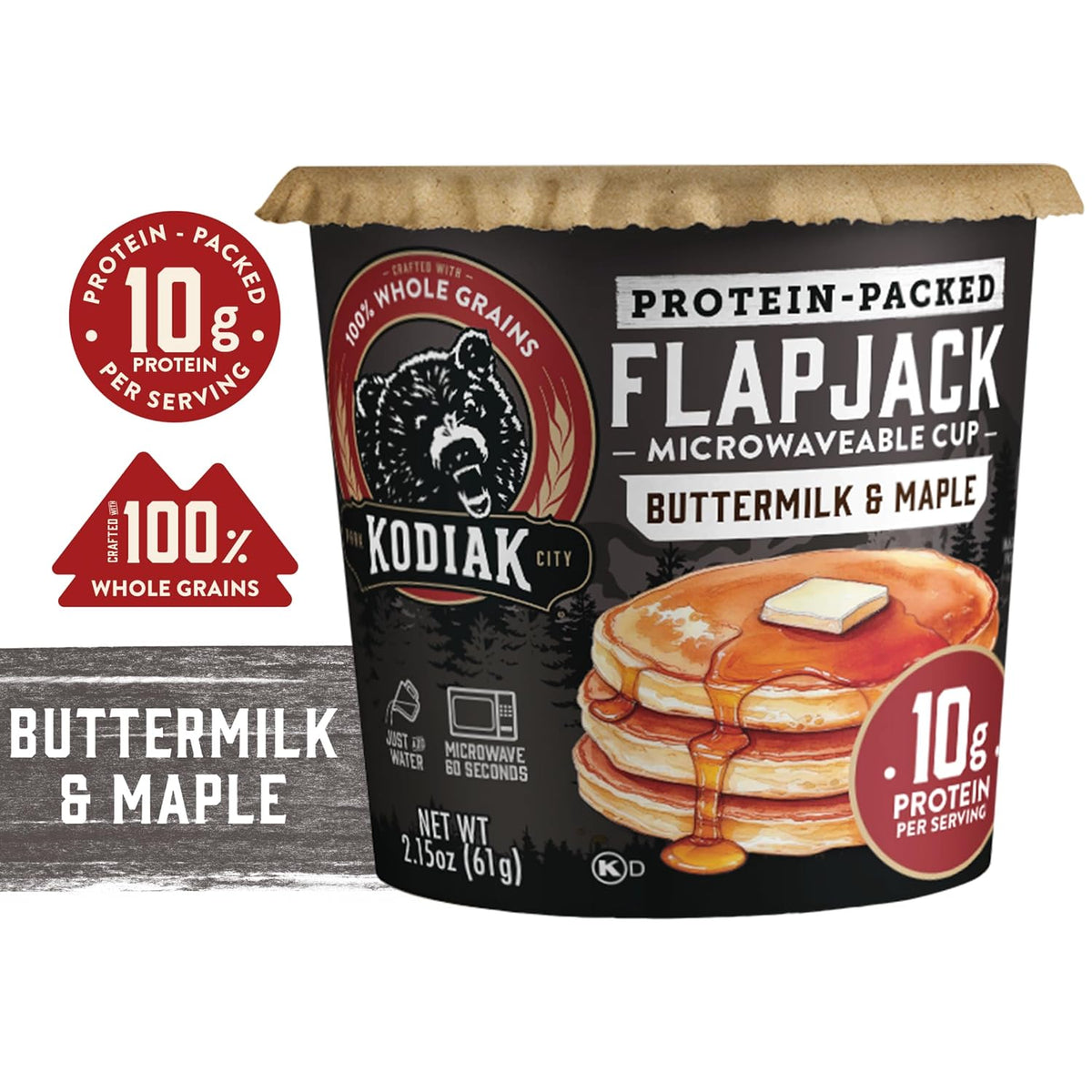 Kodiak Cakes Instant Pancake & Flapjack Cups
