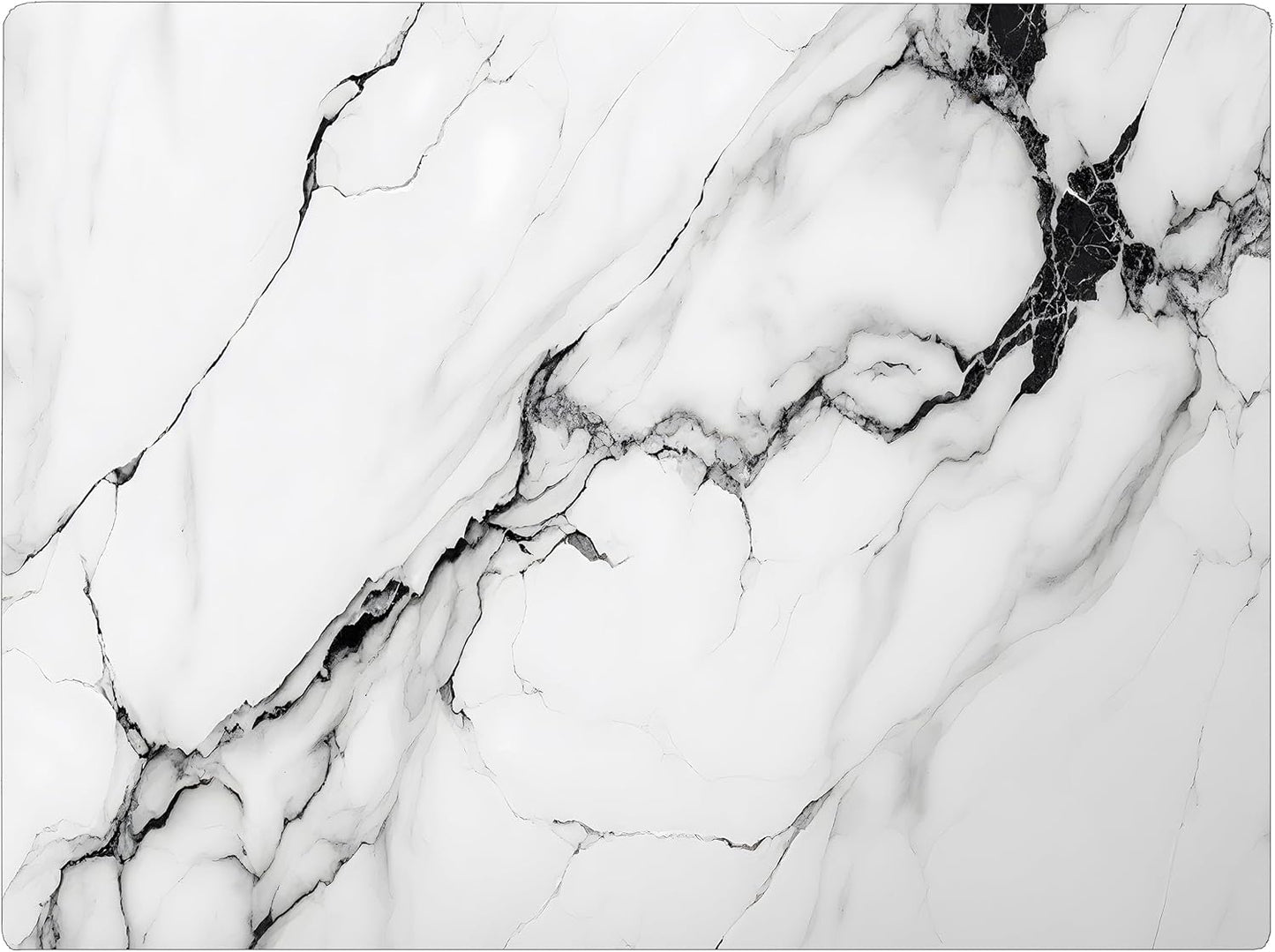 White Black Agate Marble Kitchen Glass Cutting Board Ocean Decorative Gift Marbled Granite Stone Roc
