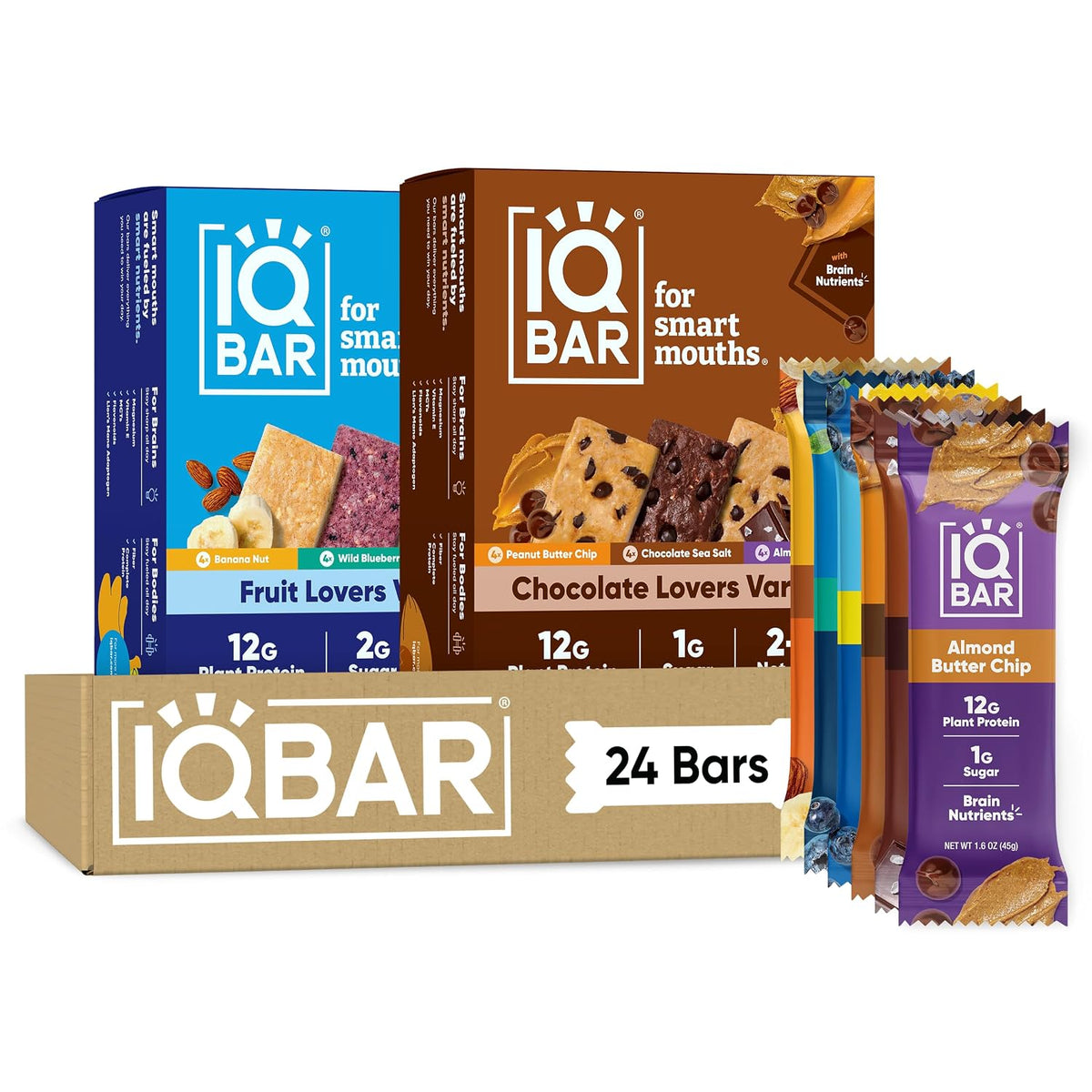 IQBAR Clean High Protein Bars