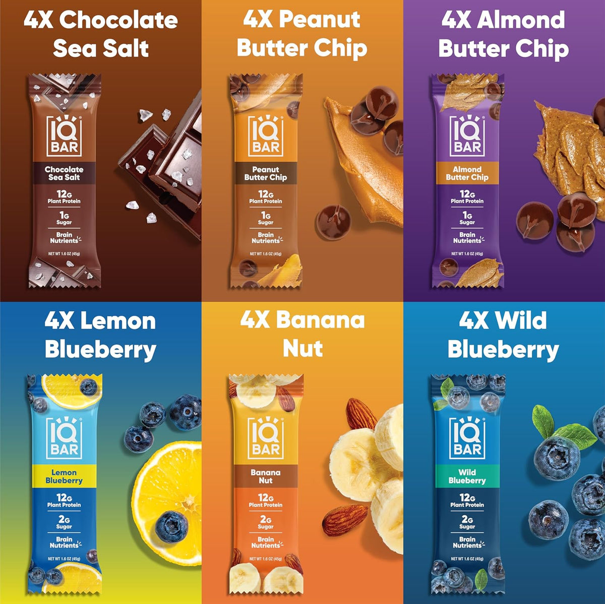 IQBAR Clean High Protein Bars