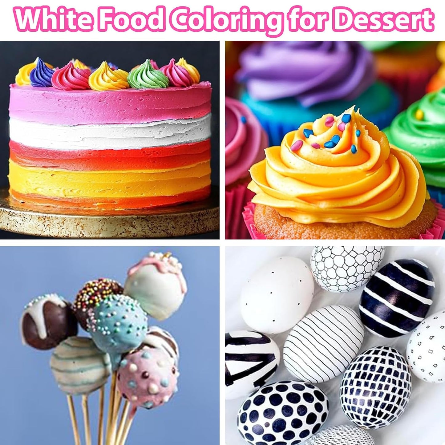 12 Color Gel Food Coloring Liquid Set, KATSPRO Food Grade Tasteless Vibrant Food Coloring Dye for Baking Icing Cake Decorating Cookie Fondant, Frosting, Cookies, Christmas Baking, Easter Egg and DIY Supplies Kit - 0.25 Fl.oz(6ml)/Bottles