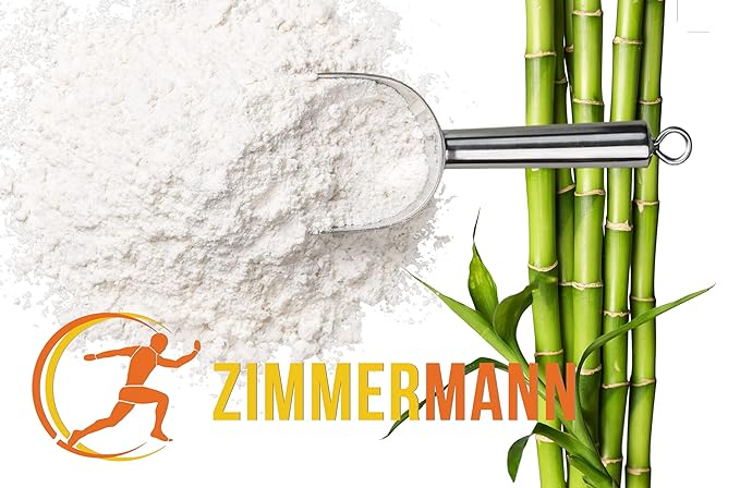 Zimmermann Bamboo Fiber 2.2lb 1000g, gluten free flour, Non GMO, Keto Flour, 100% Bamboo, Keto & Low-Carb Baking & Cooking, Low Calorie Flour