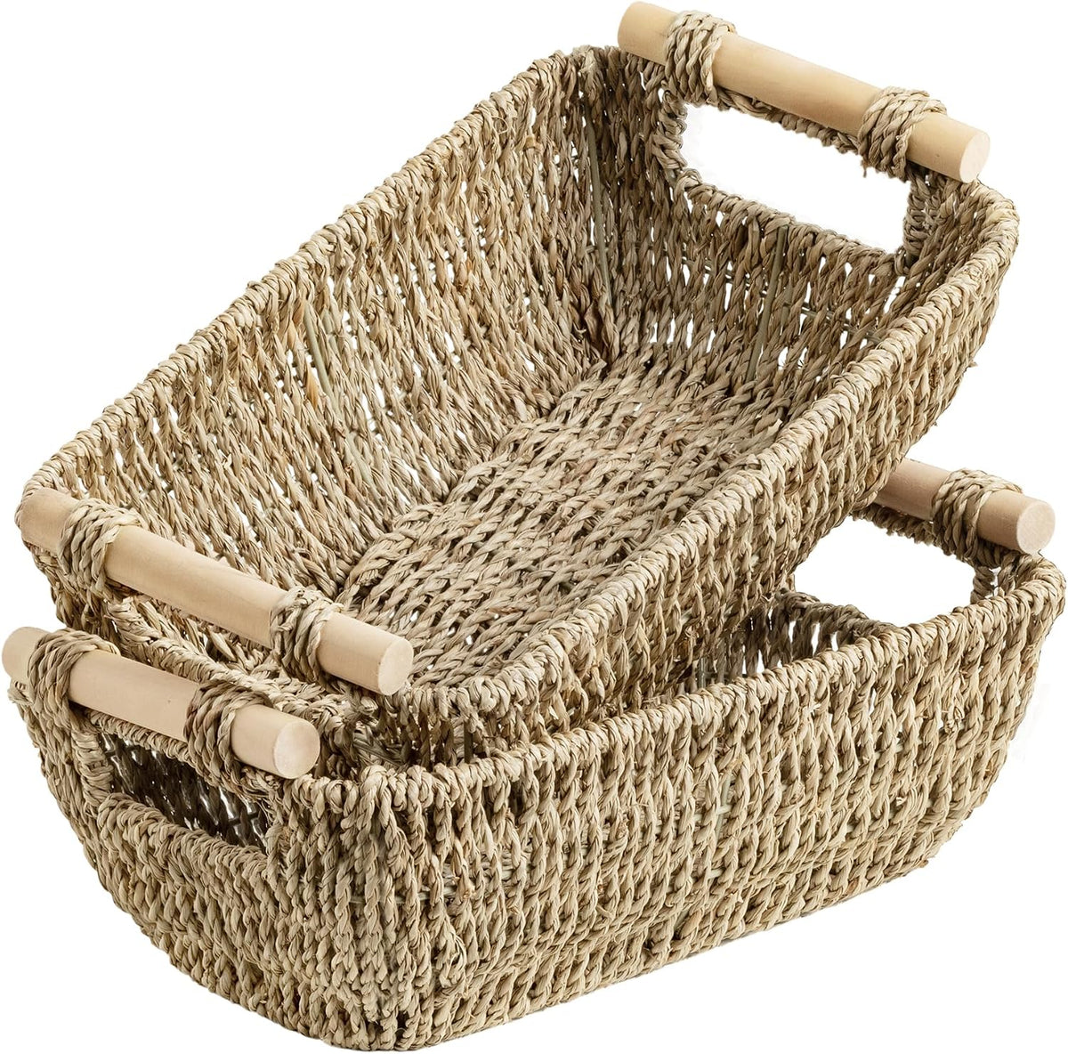 StorageWorks Small Wicker Baskets for Organizing