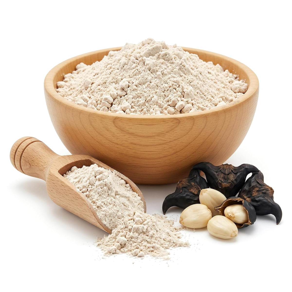 NY Spice Shop Water Chestnut Flour - 1 Pound Traditional Fasting Singoda Flour for Navratri Food - Singhara Atta - All