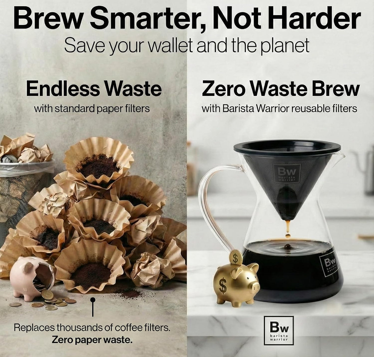 Barista Warrior Reusable Coffee Filter