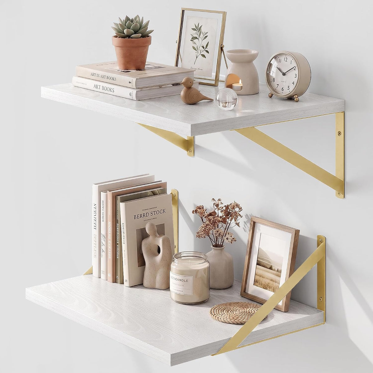 Dreamland Wall Mounted Floating Shelves Set of 2
