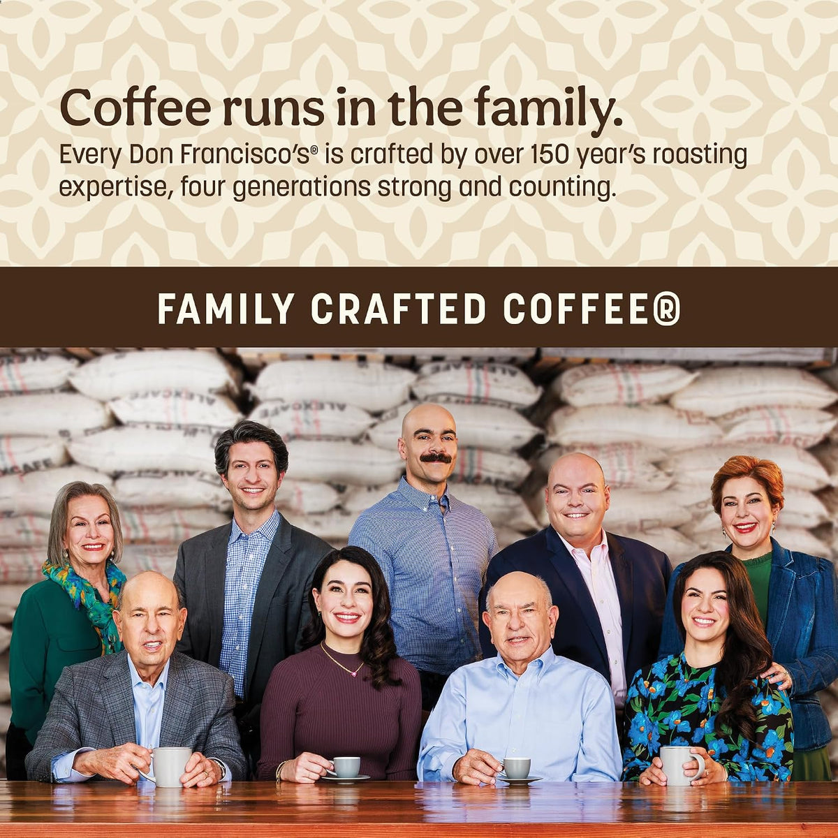 Don Francisco's Old Havana Espresso Capsules, Med-Dark Roast, 40ct | Compatible with Nespresso Original Machines, 100% Arabica Coffee, Aluminum Capsules, Simple Convenient Mess-Free Espresso