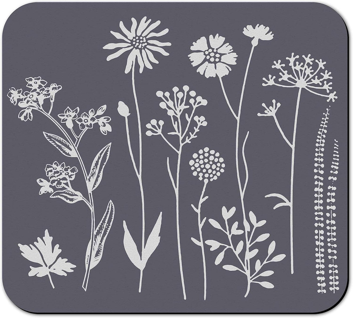 Dish Drying Mat for Kitchen Counter 16x18in Grey Washable Quick Dish Drying Pad Rubber Backed Absorbent Draining Mat