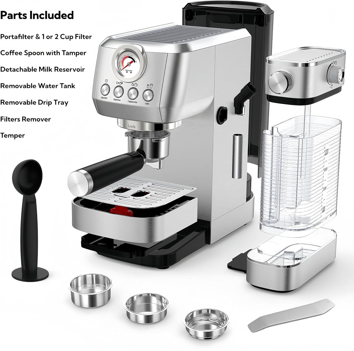 MAttinata 1633 Espresso Machine