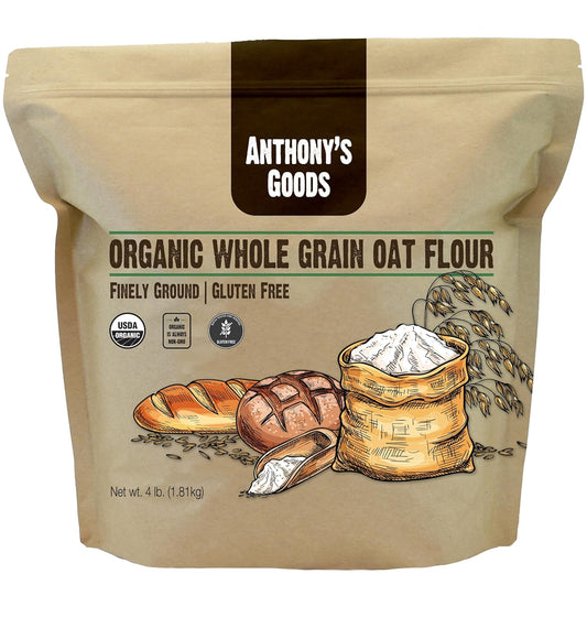 Anthony's Organic Whole Grain Oat Flour