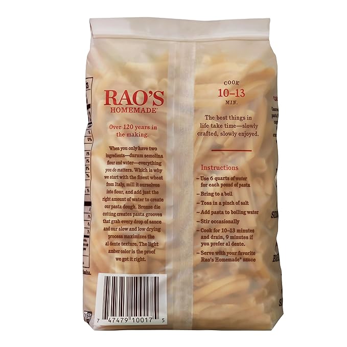Rao's Homemade Casarecce Pasta, 16oz, (Pack of 1)
