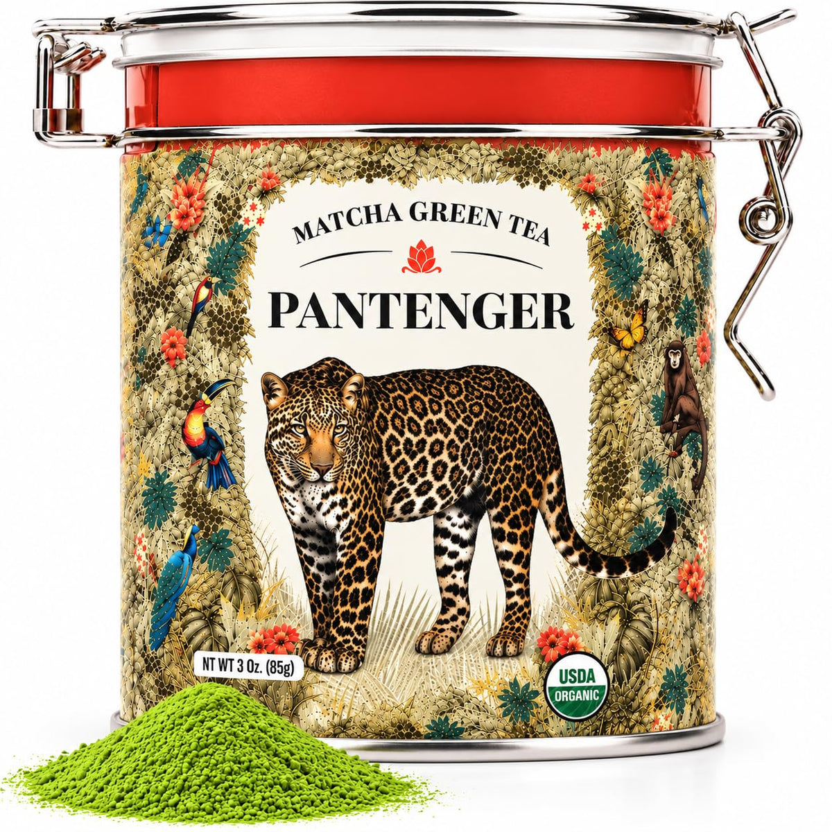 Pantenger Organic Matcha Green Tea Powder
