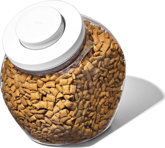 OXO Good Grips Pet POP Container – 3.0 Qt/2.8 L | Ideal for up to 2lbs of treats | Airtight Dog and Cat Food Storage